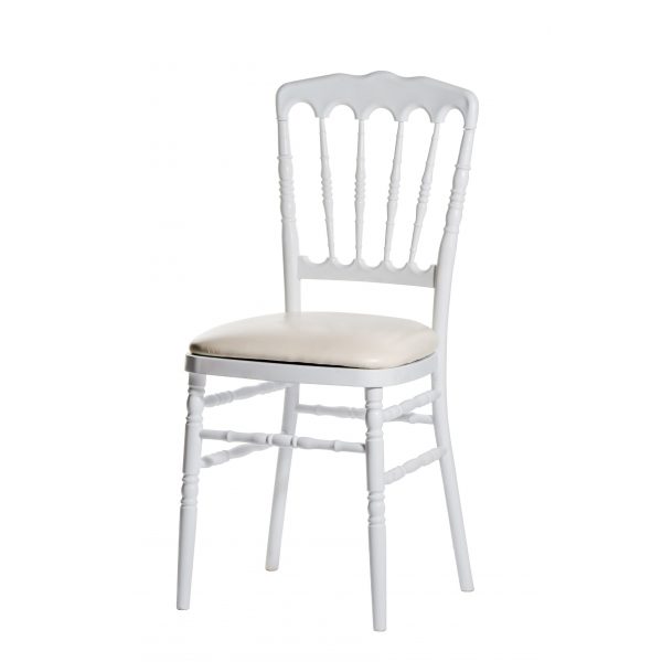 Chaise Napoléon blanche